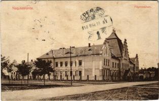 1913 Nagyszalonta, Salonta; Főgimnázium / grammar school (r)