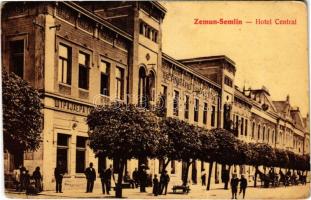 1912 Zimony, Zemun, Semlin; Bernhard Kronstein Központi szállodája, W.L. ? 533. / hotel (EK)