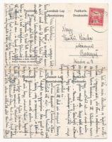 1916 Tátra, Vysoké Tatry; Halas tó. Ed. Feitzinger Ph. No. 825. 2. b. - 2 részes kinyitható panoráma...