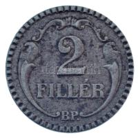 1940. 2f Fe recés peremű T:1- patina Adamo P2.2