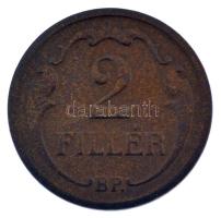 1933. 2f bronz T:3 Adamo P2