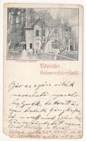 1899 (Vorläufer) Selmecbánya, Banská Stiavnica; Felsőróna nyaraló. Joerges / villa (b)