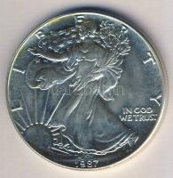 USA 1987. 1$ Ag 1oz. "Liberty" T:1