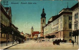 Kolozsvár, Cluj; Kossuth Lajos utca. Lepage Lajos kiadása / street view (EM)