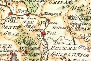 1789 "Das Koenigreichs Ungarn in seine Zehen Gebiethe und alle Gespannschaften abgetheilt."...