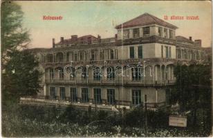 1910 Kolozsvár, Cluj; Az egyetem új állattani intézete. Ujhelyi és Boros kiadása / zoological institute of the university (EK)