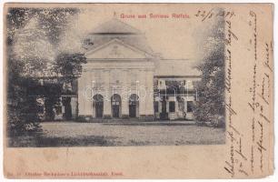 1899 (Vorläufer) Rétfalu, Retfala (Eszék, Essegg, Osijek); Pejácsevich kastély / castle (EM)