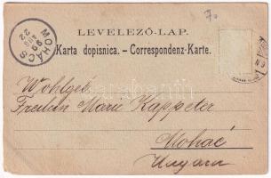 1899 (Vorläufer) Rétfalu, Retfala (Eszék, Essegg, Osijek); Pejácsevich kastély / castle (EM)