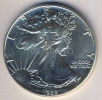 USA 1988. 1$ Ag 1oz. "Liberty" T:1