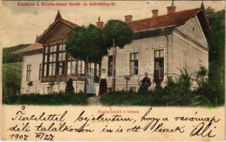 1907 Visegrád, Gizella-telepi fürdő és üdülőhely, Magán nyaraló a telepen, villa (EK)