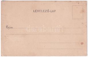 Balatongyörök, Meszes-Györök, Meszesgyörök; Balaton-part bödönhajóval. Mérei Ignác kiadása (EK)