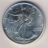 USA 1990. 1$ Ag 1oz. "Liberty" T:1
