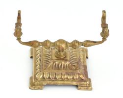 Antik levélbontó.
Egyedi Empire jellegű tömör bronz levélbontó kés,gyöngyház berakásos nyéllel, szö...