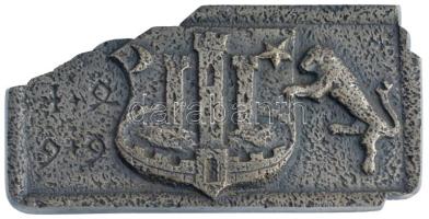 DN Jeruzsálem ostroma egyoldalas fém emlékplakett (102x195mm) T:1- ND Assault of Jerusalem one-sided metal commemorative plaque (102x195mm) C:AU
