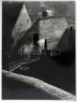G. Szántó András (1937-2002), Szentendrei kémények. Fotó, papír, kartonra kasírozva, hátoldalán pecséttel jelzett, 39x29 cm