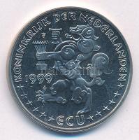 Hollandia 1999. 1 ECU "100 éves a holland madárvédelem" T:1-
Netherlands 1999. 1 ECU &quo...