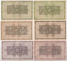 1946. 6db-os adópengő tétel T:II--III