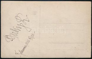 1918 Berky Lili (1886-1958) színművésznő, hátoldalon aláírt fotó