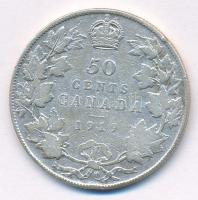 Kanada 1919. 50c Ag "V. György" T:3 ph. Canada 1919. 50 cents Ag "George V" C:F ...
