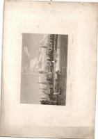 cca 1840 12 db európai városokat ábrázoló acélmetszet Anglia, Skandinávia, Németország / 12 steel-en...