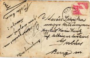 1926 Beregdaróc, Fő utca, református templom. photo (EK)