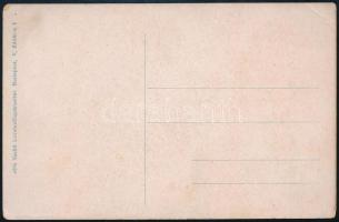 Zákány, Plébánia lak. Vasúti levelezőlapárusítás 4381. (EK)