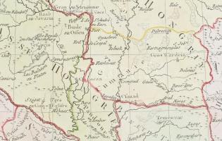 1786 Louis Brion de la Tour (1743-1830): "La Hongrie avec les Provinces adja centes: formant to...