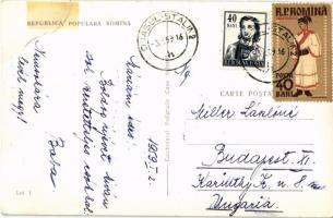 1959 Brassó, Kronstadt, Brasov; Orasul Stalin, Biserica Negra / Sztálin városa, Fekete templom / chu...