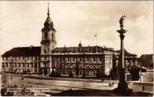 1933 Warszawa, Varsovie, Warschau, Warsaw; Zamek Królewski / Le Chateau Royal / castle