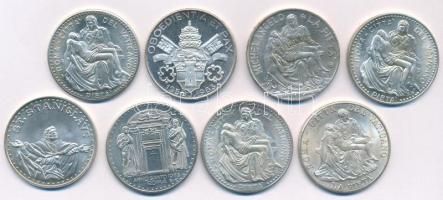 Vatikán DN 8xklf fém és ezüstözött fém emlékérem T:1-2
Vatican ND 8xdiff metal and silvered metal m...