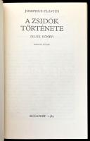 Flavius, Josephus: A zsidók története. Bp., 1983. Kiadói, kissé foltos vászonkötésben, papír védőbor...