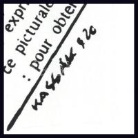 Kassák Lajos (1887-1967): Falak. Szitanyomat, papír, jelzett a nyomaton. Lapméret: 34,5x28,5 cm