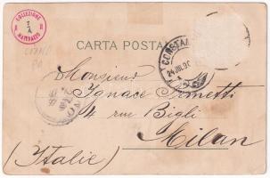 1900 Dobrogea, Dobruja, Dobrudscha; Giamia din Comuna Caraharman (Geamia din Vadu), Tipuri / mosque,...