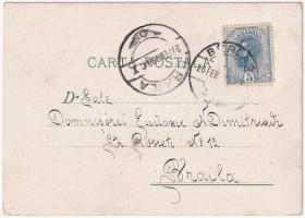 1899 (Vorläufer) Iasi, Jasi, Jassy, Jászvásár; Biserica Trei Erarhi, Palatul Administrativ, Statua M...