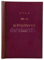 1954 A BTSB Budapesti Társadalmi Sí Szövetség évkönyve a tagok nevével, címével