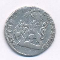 Osztrák Németalföld 1750. 1E Ag "Mária Terézia" (4,57g) T:3 jusztírozott Austrian Nethrlands 1750. 1 Escalin Ag "Maria Theresia" (4,57g) C:F adjusted