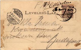 1900 Kolozsvár, Cluj; Mátyás király szülőháza. Dunky Fivérek cs. és kir. udvari fényképészek / birth...