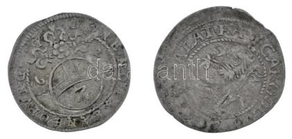 Német államok / Pfalz-Neuburg ~1623-1629. 2kr Ag "Wolfgang Wilhelm" (0,91g) + Pfalz 1658. 2kr Ag "Károly Lajos" (0,84g) T:2,2- hajlott German States / Pfalz-Neuburg ~1623-1629. 2 Kreuzer Ag "Wolfgang Wilhelm" (0,91g) + Pfalz 1658. 2 Kreuzer Ag "Karl Ludwig" (0,84g) C:XF-VF curved