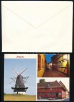 Piotr Werner FIFA játékvezető aláírt képeslapja Dániából / Football referee autograph signature