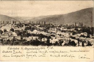 1902 Boksánbánya, Németbogsán, Deutsch-Bogsan, Bocsa Montana; látkép. Rosner Adolf kiadása / general view (EK)