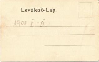 1908 Fogarasi-havasok (Fogarasi Kárpátok), Fogarascher Karpathen, Muntii Fagarasului; Podragul hegyo...