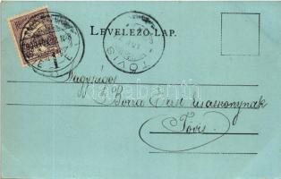 1900 Nagyszeben, Hermannstadt, Sibiu; K.u.K. Korpskommando / Hadtestparancsnokság. F. Binder kiadása...