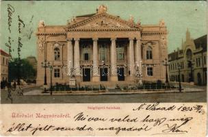 1905 Nagyvárad, Oradea; Szigligeti színház. Láng József kiadása / theatre (r)