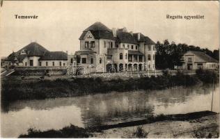 1916 Temesvár, Timisoara; Regatta egyesület / rowing club (EK)