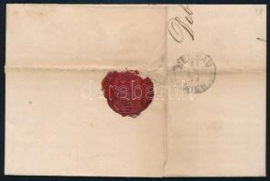 1872 Réznyomat 5kr levélen / on cover "DEBRECZEN" - "WIEN"