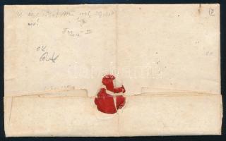 1850 Levél 6kr portóval / Unpaid cover "OFEN" - Siklós