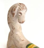 Kerámia pásztorsíp. Birka formájú- 10 cm