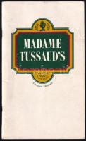 1975 Madame Tussauds illustrated guide, illusztrált kiadvány francia és német nyelven, 40p, kiadói papírkötésben