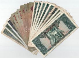 20db-os vegyes pengő bankjegy tétel T:III,III-