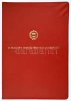 1982 Mikes Lilla (1924-2004) Jászai Mari-díjas magyar színésznő részére adományozott érdemes művész ...